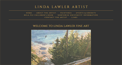 Desktop Screenshot of lindalawlerartist.com